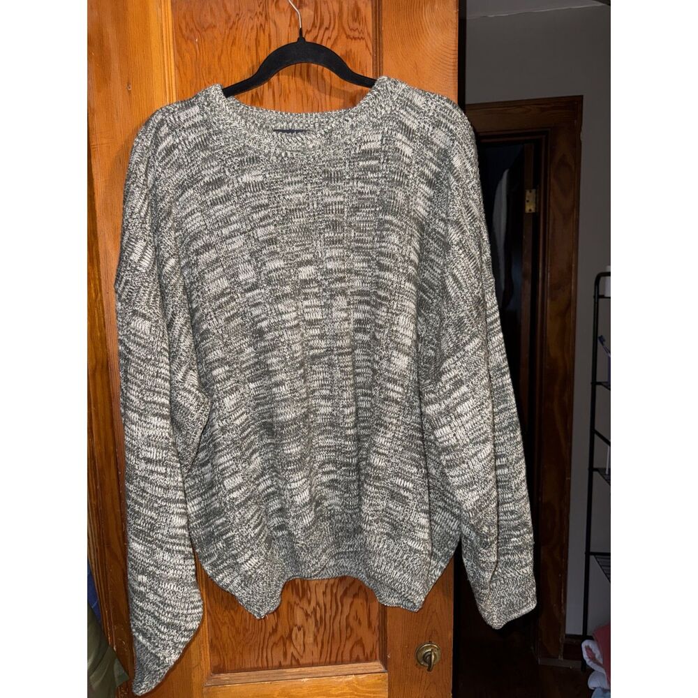 Vintage Coogi Style Private Club Sweater Size 3X Dark Green